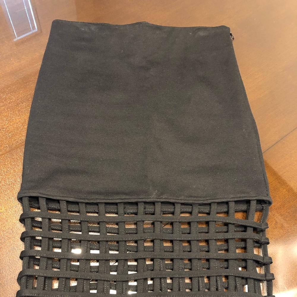 NWT size small jlux label caged skirt